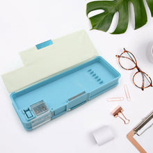 Plastic Multipurpose Compass Box (1 Pc, Mix Design)