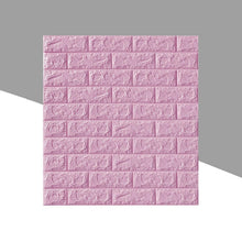 Wallpaper 3D Foam Wallpaper Sticker Panels (70 x 76 Cm / 1 Pc)