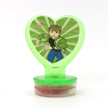 Reward stamps with cartoon heart shapes for kids