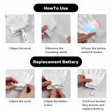 Vivid Glow LED Handwear