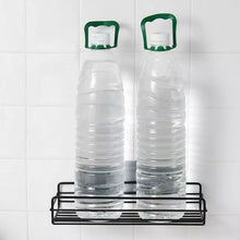 Bathroom and kitchen metal rack with wall mount
