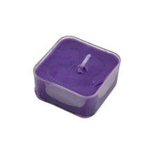 Smokeless Scented Acrylic Lavender Tealight Candles | Scented Acrylic Tealight Candle Set of 1 for Home Decoration and Celebrations | Long Burning Time Candle, Diwali (1 Pc / Mix Color)