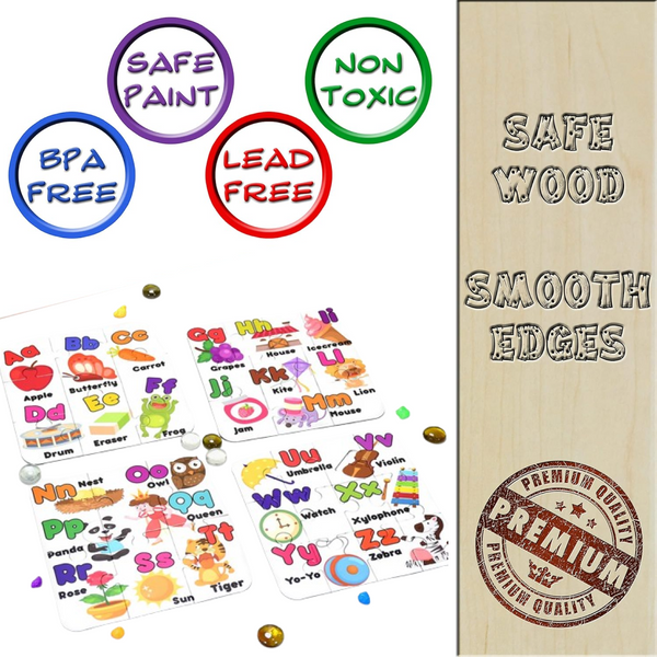 DEAL HUT Jigsaw Puzzle Toy for Children (4-Pcs Pack)
