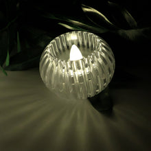 Crystal Design LED Flameless Tealight Candles (6 Pc)